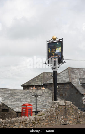 Jamaica Inn in Altarnun in der Nähe von Bodmin, Cornwall, UK. Stockfoto