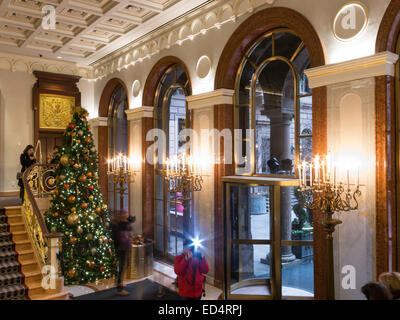 Das Lotte New York Palace Hotel, Ferienzeit in New York City, USA Stockfoto