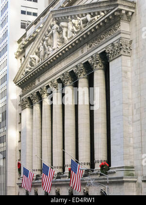 New Yorker Börse, NYC Stockfoto