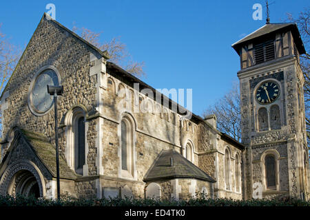 St Pancras alte Kirche St Pankreas Weg North London England Stockfoto