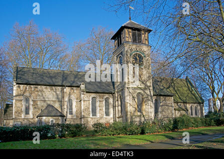 St Pancras alte Kirche St Pancras Way North London England Stockfoto