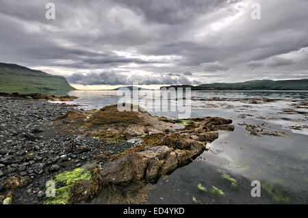 Loch Na Keal auf der Isle of Mull, Schottland Stockfoto