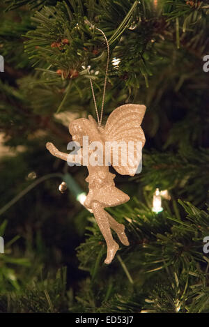 Dekoration im Weihnachtsbaum Stockfoto