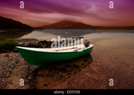 Loch Shiel in den Highlands von Schottland Stockfoto
