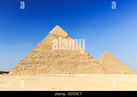 Gizeh-Plateau. Kairo, Ägypten Stockfoto