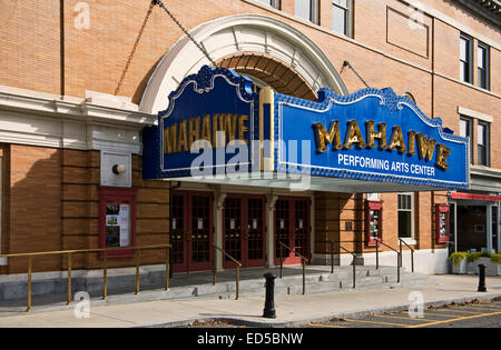 Die Mahaiwe Performing Arts Center in der Stadt von Great Barrington, Massachusetts, Berkshire County, USA Stockfoto