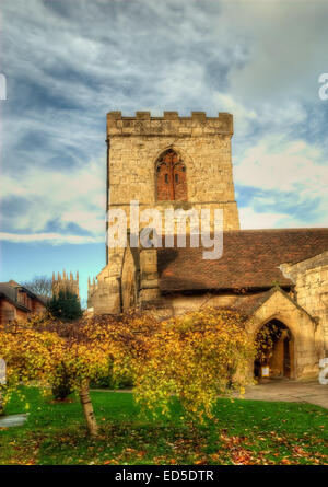 Die älteste Kirche in York nämlich St. Mary. Stockfoto