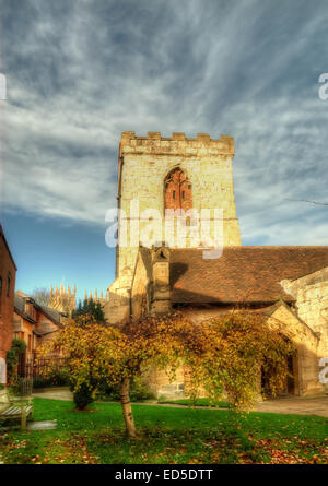 Die älteste Kirche in York nämlich St. Mary. Stockfoto