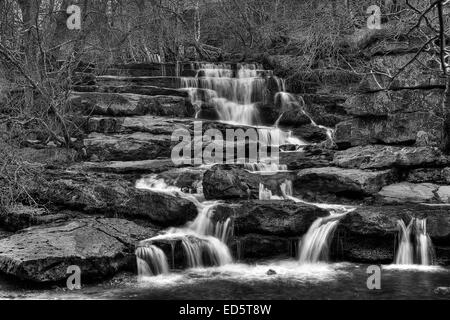 Geringere Osten Gill Kraft der Schnittpunkt Imbetween der Pennine Way und der Coast to Coast Spaziergänge und Osten Gill bei finden Sie unter Stockfoto