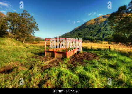 Glen Lyon in den Loch Lomond und Trossachs National Park, Schottland. Schottische Leinwand. Schottische Leinwände. Schottische Drucke. Scottis Stockfoto