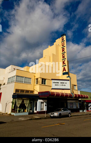 Das Kino Eureka, Eureka City Humboldt County Kalifornien USA Stockfoto