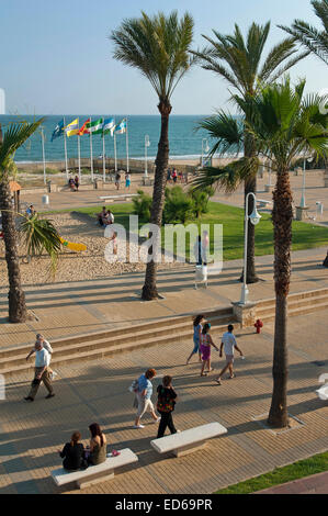 Islantilla Strand, Lepe, Huelva Provinz, Region von Andalusien, Spanien, Europa Stockfoto