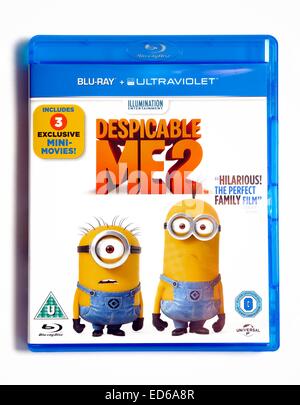 Verächtlich me2-blue-Ray-format Stockfoto