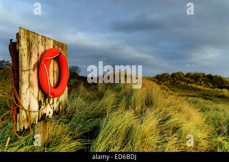 Alnmouth an der Northumberland Küste Stockfoto