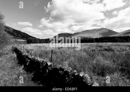 Glen Orchy in den Highlands von Schottland Stockfoto