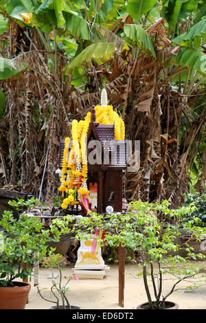 Haus Parfüm und Geschenke im Garten von Thailand Stockfoto