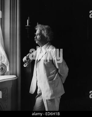 Mark Twain (Samuel Langhorne Clemens), c1907 Stockfoto