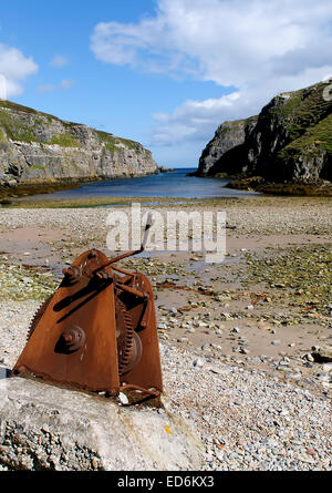 Smoo Strand gesehen bei Nordschottland etwa 3 Meilen von Durness Stockfoto