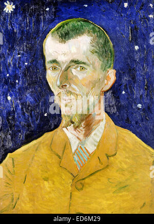 Vincent Van Gogh, Eugène Boch 1888 Öl auf Leinwand. Musée d ' Orsay, Paris, Frankreich. Stockfoto