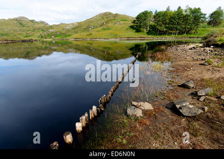 Loch Blain in den Highlands von Schottland. Stockfoto