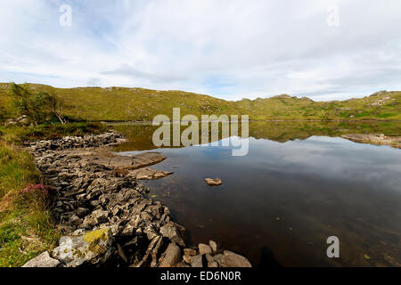 Loch Blain in den Highlands von Schottland. Stockfoto