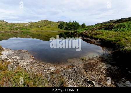 Loch Blain in den Highlands von Schottland. Stockfoto