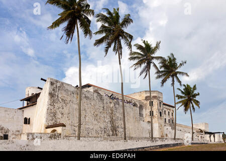 St.-Georgs Burg, Elmina, Ghana, Afrika Stockfoto