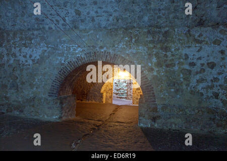 Dungeon in Cape Coast Castle, Ghana, Afrika Stockfoto