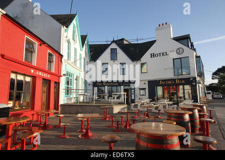 Wasser über den Hafen von Baltimore West Cork County Cork Irland. Stockfoto