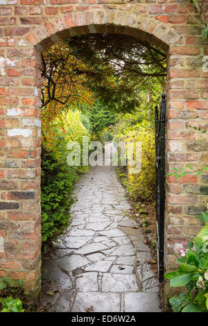 Gärten in Sewerby Hall, East Yorkshire. Stockfoto