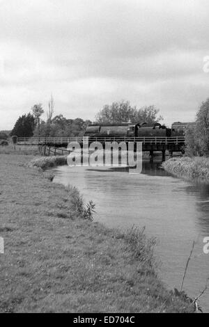 Original Vintage british Railway Dampf Lok Westengland Klasse 34006 Bude 1960er Jahre uk Stockfoto