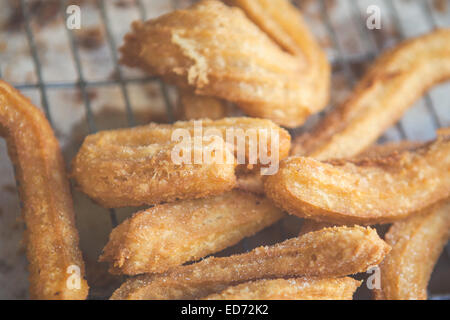 Churros Spanisch Donut Streetfood festival Stockfoto