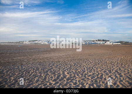 Landschaft aus Strand von Conil De La Frontera Dorf Andalusien Spanien Stockfoto