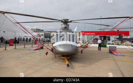 ISTANBUL Türkei 27. September 2014 AgustaWestland AW139 Istanbul Airshow stattfindenden Flughafen Istanbul-Atatürk Stockfoto