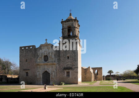 Mission San Jose in San Antonio, Texas, USA Stockfoto