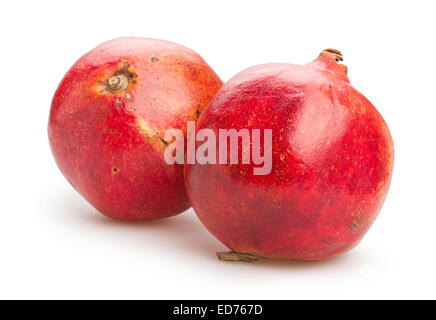 Granatapfel isoliert Stockfoto