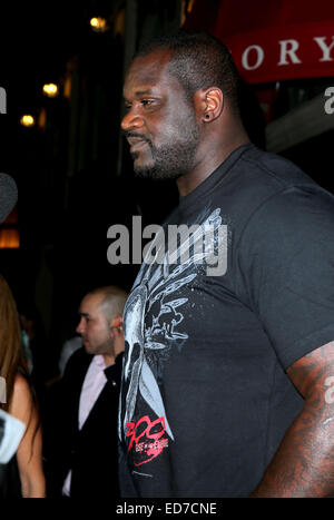 Shaquille O' Neal DJ Debüt am Chateau Nightclub & auf dem Dach im Paris Hotel and Casino in Las Vegas mit: Shaquille O' Neal wo: Las Vegas, Nevada, Vereinigte Staaten, wann: 28. Juni 2014 Stockfoto