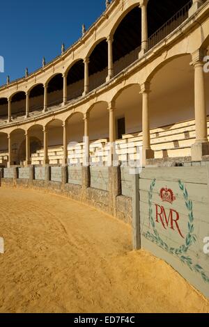 Stierkampfarena Plaza de Toros, Ronda, Costa Del Sol, Andalusien, Spanien Stockfoto