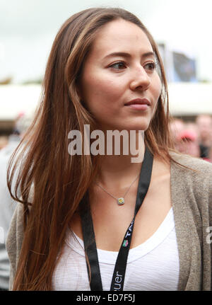 Goodwood Festival of Speed 2014-3. Tag mit: Jessica Michibata Where: Goodwood, West Sussex, Großbritannien wenn: 28. Juni 2014 Stockfoto