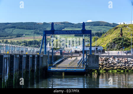 Neue RoRo-Terminal im Hafen von Dunoon Schottland Stockfoto