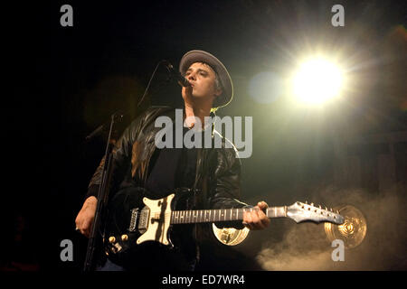 Die Libertines Höchstleistungen Barrowland Ballroom mit Glasgow: Pete Doherty, The Libertines wo: Glasgow, Schottland, Vereinigtes Königreich bei: 28. Juni 2014 Stockfoto