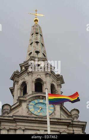 Pride in London 2014 mit: Atmosphäre wo: London, Vereinigtes Königreich bei: 28. Juni 2014 Stockfoto