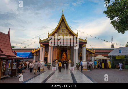 Wat Phra Si Rattana Mahathat, Heimat des berühmten Chinnarat Buddha-Statue in Phitsanulok, Thailand Stockfoto