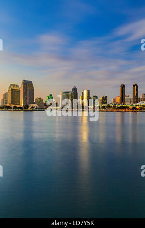 Die Skyline und die Bucht von San Diego, San Diego, Kalifornien, USA Stockfoto