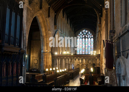 St. Mary de Castro Church, Leicester, UK Stockfoto