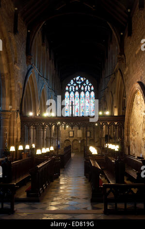 St. Mary de Castro Church, Leicester, UK Stockfoto