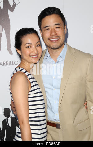 Hilton beherbergt die Hochzeitsfeier von Paul Katami und Jeff Zarrillo mit: Randall Park, wo Gast: Los Angeles, California, Vereinigte Staaten von Amerika bei: 28. Juni 2014 Stockfoto