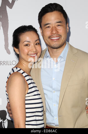 Hilton beherbergt die Hochzeitsfeier von Paul Katami und Jeff Zarrillo mit: Randall Park, wo Gast: Los Angeles, California, Vereinigte Staaten von Amerika bei: 28. Juni 2014 Stockfoto