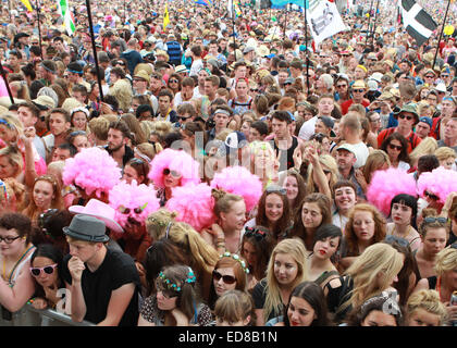 Glastonbury Festival 2014 - Performances - Tag 4 - Dolly Parton mit: Atmosphäre wo: Glastonbury, Vereinigtes Königreich bei: 29. Juni 2014 Stockfoto