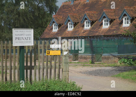 Windsor Great Park (lokal einfach als the Great Park [Zitieren benötigte] bezeichnet) ist ein großer Deer Park von 5.000 Hektar (20 km2), Stockfoto